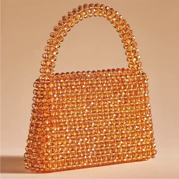 Melie Bianco Sherry Small Top Handle Bag in Citrine - Picture 2 of 3